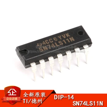

4pcs SN74LS11N chip TTL DIP-14 3 input port 3 and gate