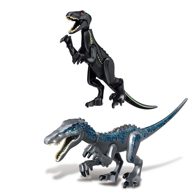Парк Юрского периода Динозавр индораптор тираннозавр рекс Трицератопс строительные блоки куклы игрушки действия для детей игрушки