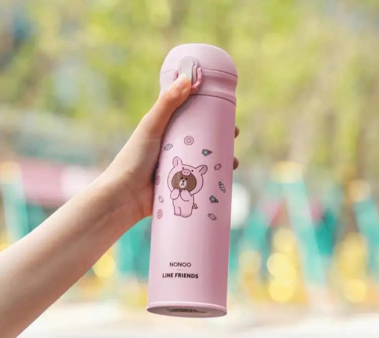 xiaomi youpin vitality bouncing кружка 480 мл Милая забавная кружка безопасный замок Съемная крышка чашки Портативный Умный дом