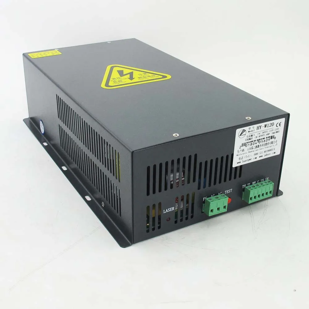 Stable laser power supply Hongyuan W120 for Yongli/RECI/EFR 100W/120W CO2 tubes | Обустройство дома
