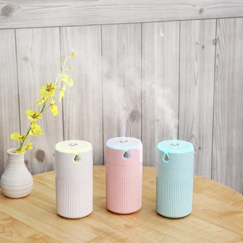 

USB Air Humidifier for Car 420ML Ultrasonic Essential Aromatherapy Oil Diffuser with Colorful Lamp Mist