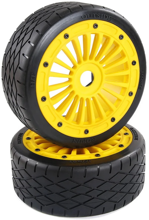

on road wheel set with strong nylon rim for 1/5 Scale Rovan ROFUN F5 MCD XS5 RR5 rc truck 2pcs/set