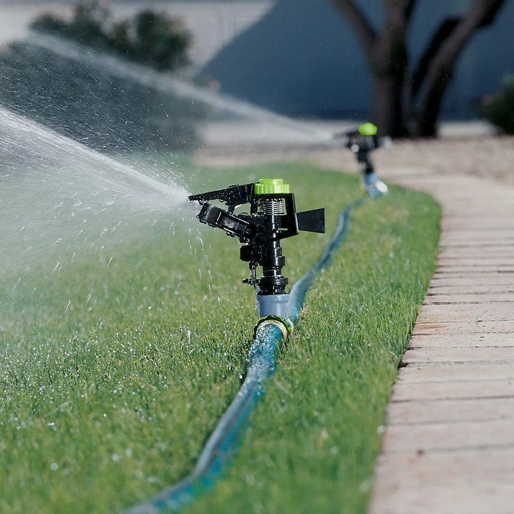 

The Lawn Garden Sprinkler Head Can Automatically Rotate 360 Degrees and The Spray Distance and Method Can Be Adjusted Freely