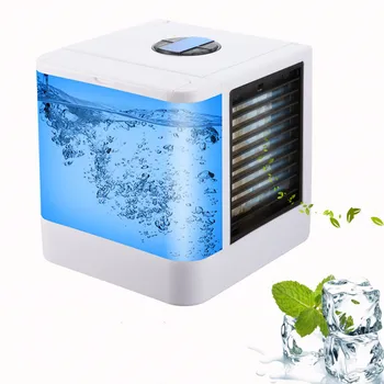 

Mini Air Conditioner Humidifier Purifier USB Portable Air Cooler 7 Colors Light Desktop Air Cooling Cooler Fan For Home Office