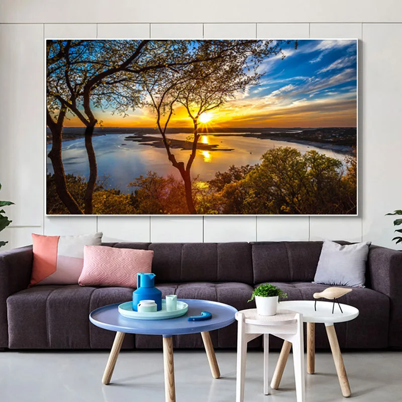 Landscape Picture Home Living Room Wall Pictures Modern Living Room  Landscape Sea Aliexpress