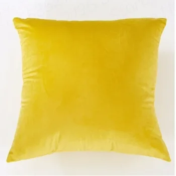 

Soft Velvet Cushion Cover Decorative Pillows Throw Pillow Case Soft Solid Colors Luxury Home Decor Living Room Sofa Seat Coffee