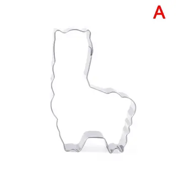 

Small Large AlpacaCookie Cutter Stainless Steel Biscuit Party Shower Cake Tools Molds Baking Kitchen Pudding Easter C1J2