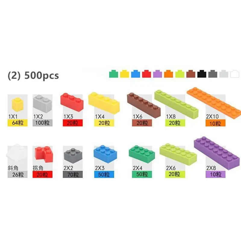 1000 штук строительные блоки классические кирпичи оптом наборы друзей WW2 военные