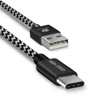 

DUX DUCIS K-ONE Portable TYPE-C Micro USB Cable & USB Type C Cable Nylon Braided Type-C Charger Cable USB-C r25
