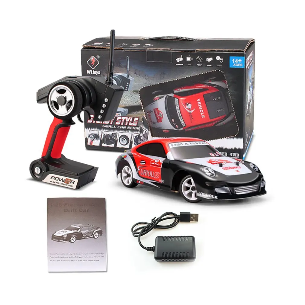 WLtoys K969 K989 1/28 2 4G 4WD 30 км/ч высокая скорость RC автомобиль игрушка 4 канала 130
