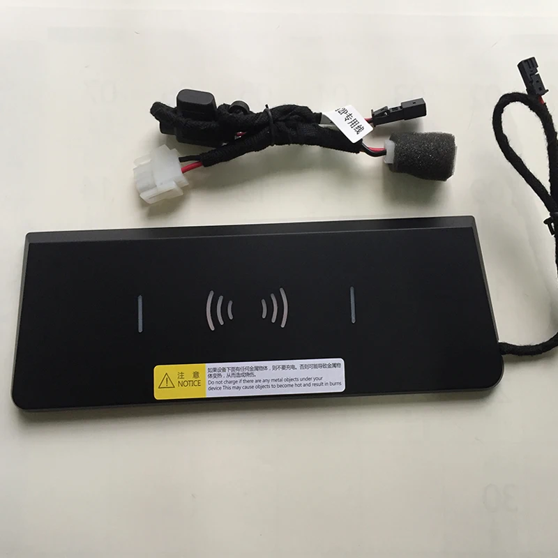 

15W Car QI Wireless Charger For-Bmw F25 F26 X3 X4 mobile phone fast charging board accessories rack 2014/15/16/17