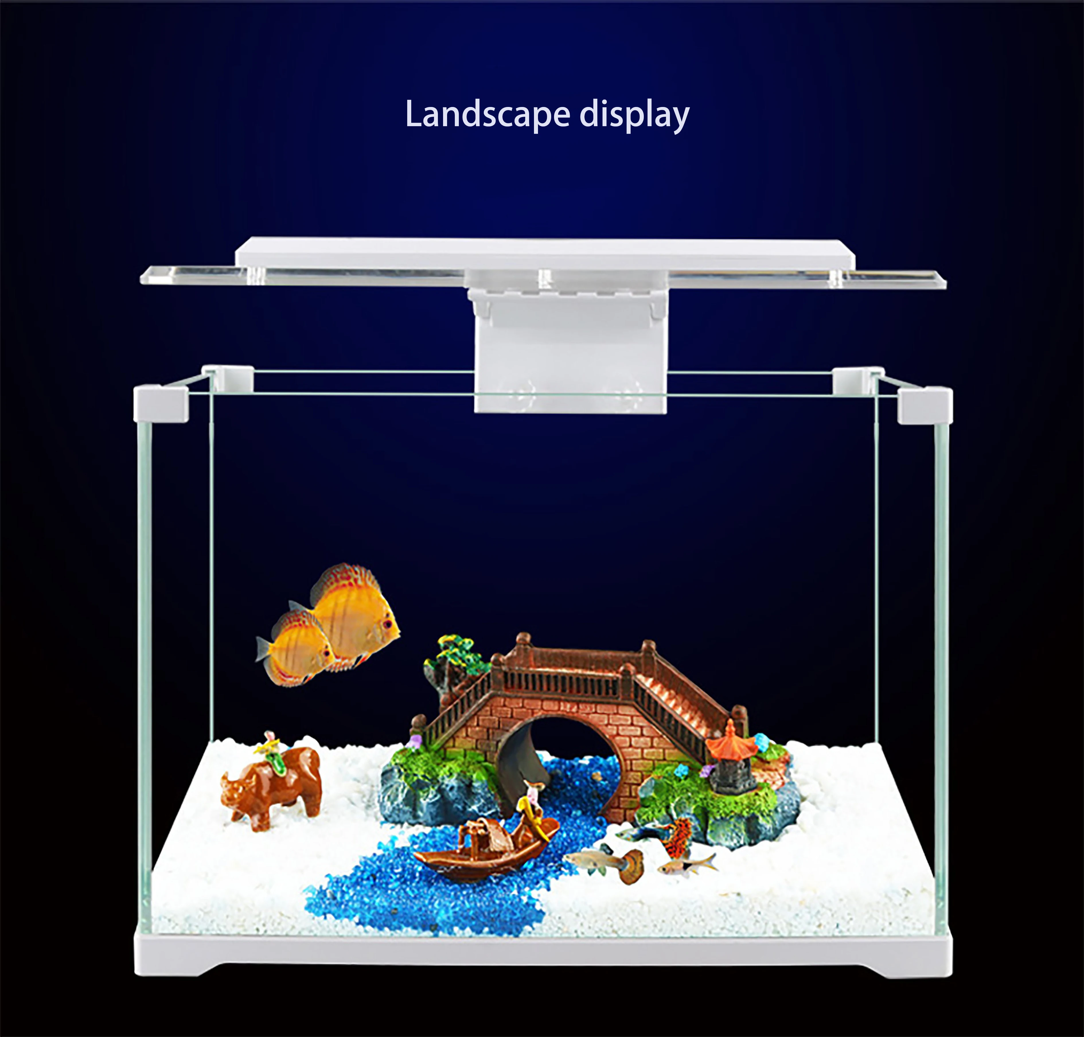 Aquarium Decoration Accessories,Special Arch Bridge Shape,Fish Tank