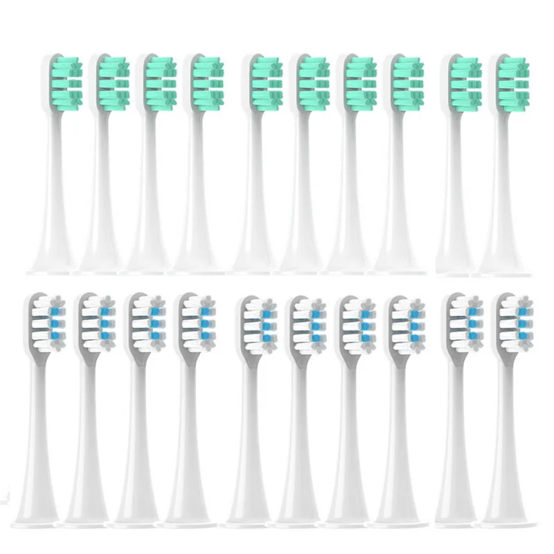 Replacement Brush Heads For xiaomi Mijia T300/T500/T700 Sonic Electric  Toothbrush Soft Bristle Nozzles with Caps Sealed Package|Replacement  Toothbrush Heads| - AliExpress