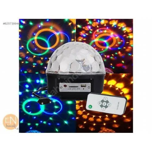 

Bluetooth LED Crystal Magic Disco Light Led Disco Ball Disco Light Speaker With Sd Card And Usb Input Free Fast shipping