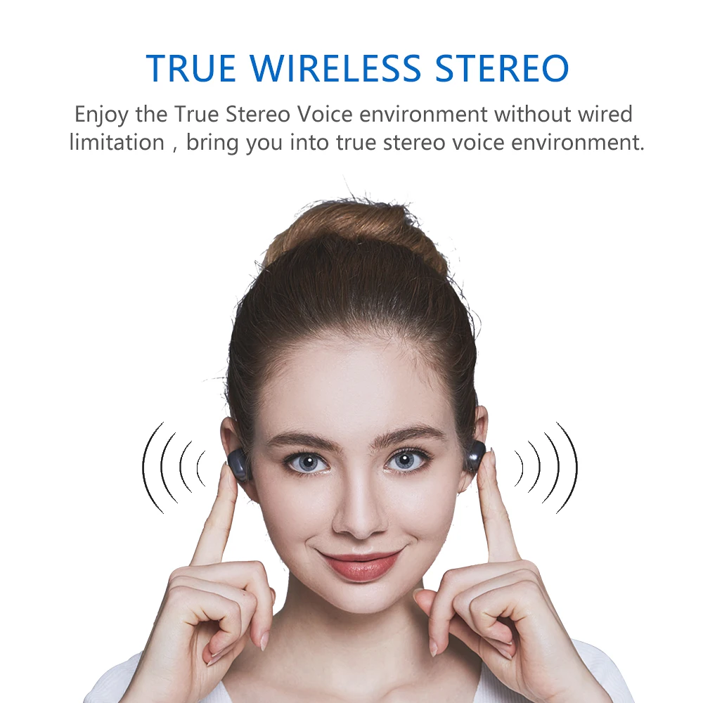 QCY Q29 Pro мини Bluetooth наушники с микрофоном Беспроводные спортивные наушники шумоподавление Гарнитура и зарядная коробка