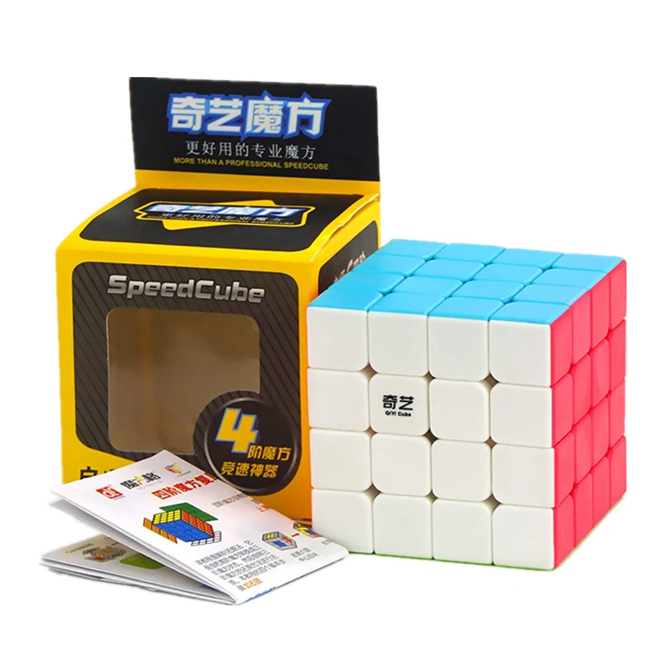Qiyi Professional Speedcube Black and Stickerle QiYi 7x7x7 6x6x6 Magic Cube MofangJiaoshi 4x4 5x5 Speed Puzzle Toy 3