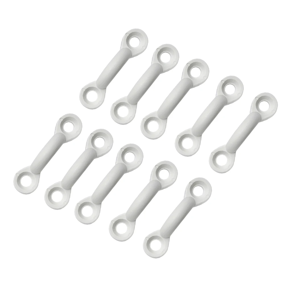 10x Kayak Pad Eyes - Pad Eye - Bungee Fishing Accessories Boats Deck Loops