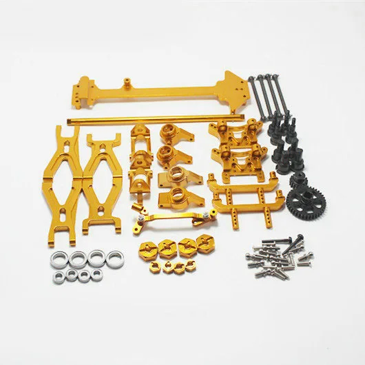 WLtoys A949 A959 A969 A979 A959-B/A969-B/A979-B/K929-B 1:18 RC автомобильные запчасти полный набор металлических обновлений - Цвет: For B Series car