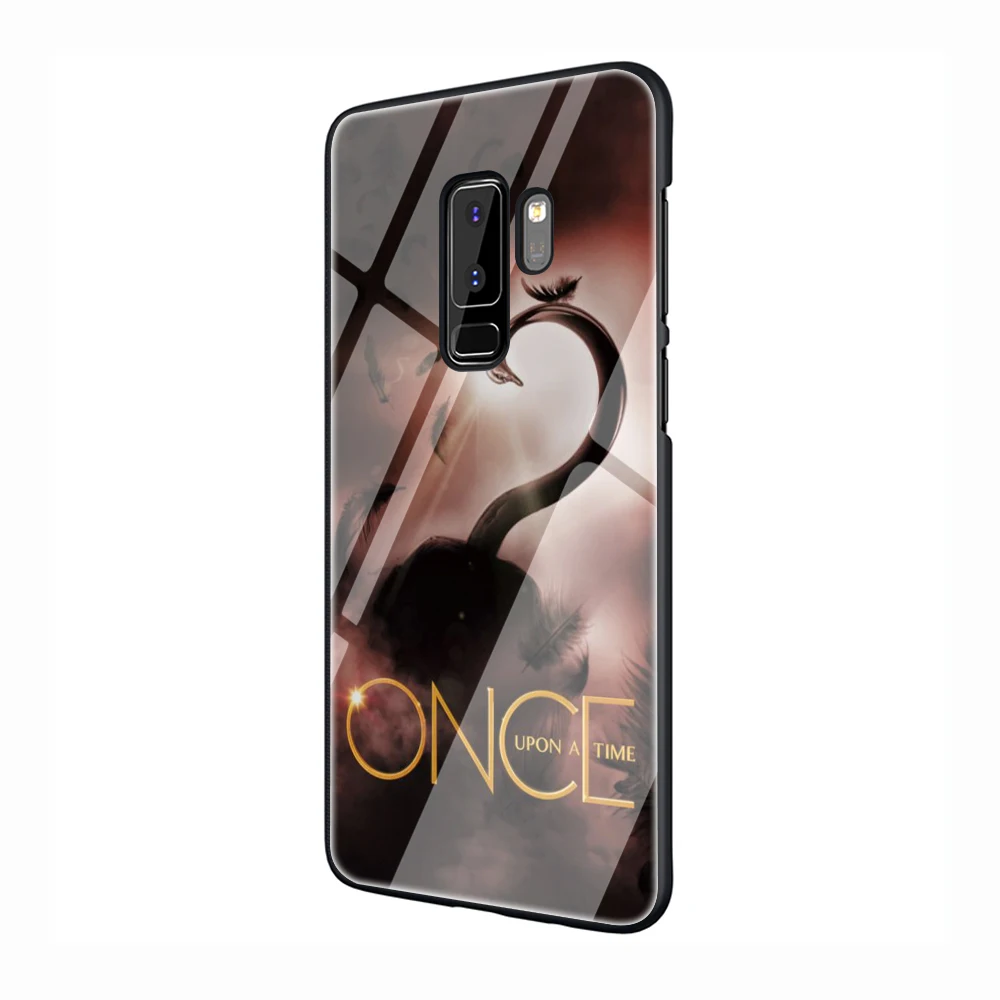 EWAU Once Upon A Time Стекло чехол для телефона для samsung Galaxy S7 8; большие размеры 9, 10; плюс 10 плюс Note8 9 10 плюс A10 20 30 40 50 60 70