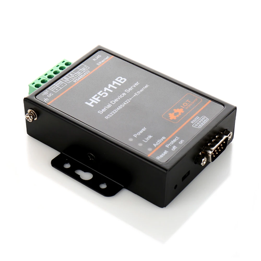 HF5111B последовательный сервер устройства RS232/RS485/RS422 к Ethernet конвертер DTU модуль