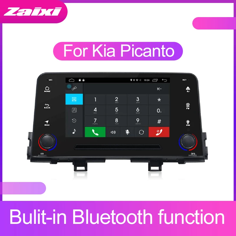 Top ZaiXi Touch screen Android car Audio for Kia Picanto 2004-2011 support GPS navi Ipod BT radio mic Media Navigation system 4 Top ZaiXi Touch screen Android car Audio for Kia Picanto 2004-2011 support GPS navi Ipod BT radio mic Media Navigation system 4