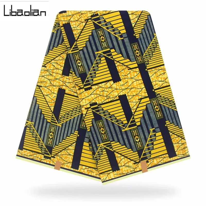 Новинка хлопок настоящий воск высокое качество Анкара ткань Африканский принт голландский воск ткань африканская ткань воск ткань F911-4