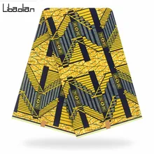 Новинка хлопок настоящий воск высокое качество Анкара ткань Африканский принт голландский воск ткань африканская ткань воск ткань F911-4