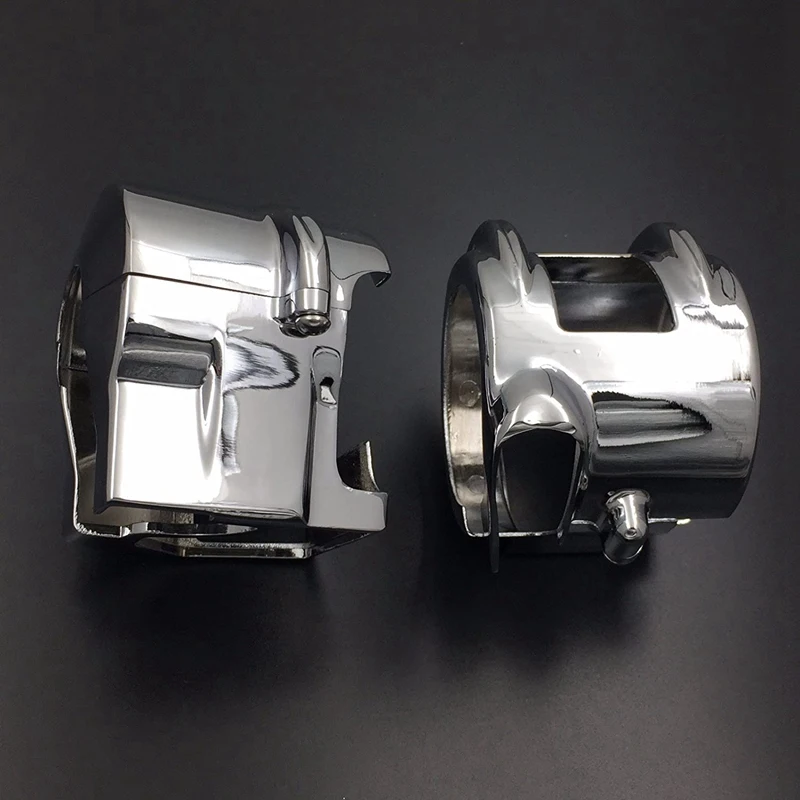 MT265 004 CD хромированный переключатель корпус крышка совместима для Honda Shadow VT 600 VLX 750