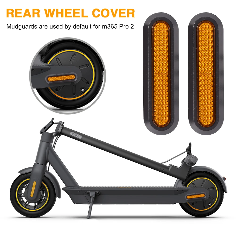 2 Pcs Front Rear Wheel Tyre Hubs Cover Reflective Stickers Skateboard Parts  for Xiaomi Mi Electric Scooter Pro 2 M365|Scooter Parts \u0026 Accessories| -  AliExpress