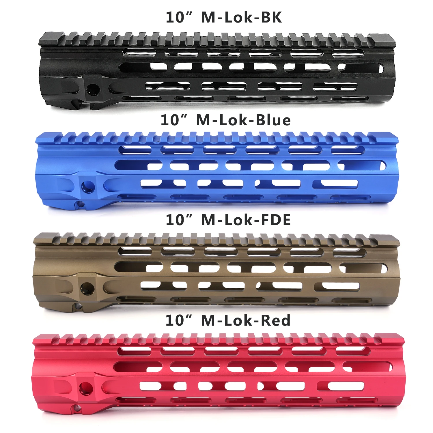 Mlok handguard ar handguard rail с черным/синим/FDE/красным цветом для охоты заготовка анти вращение вставка handguard ar15 аксессуар