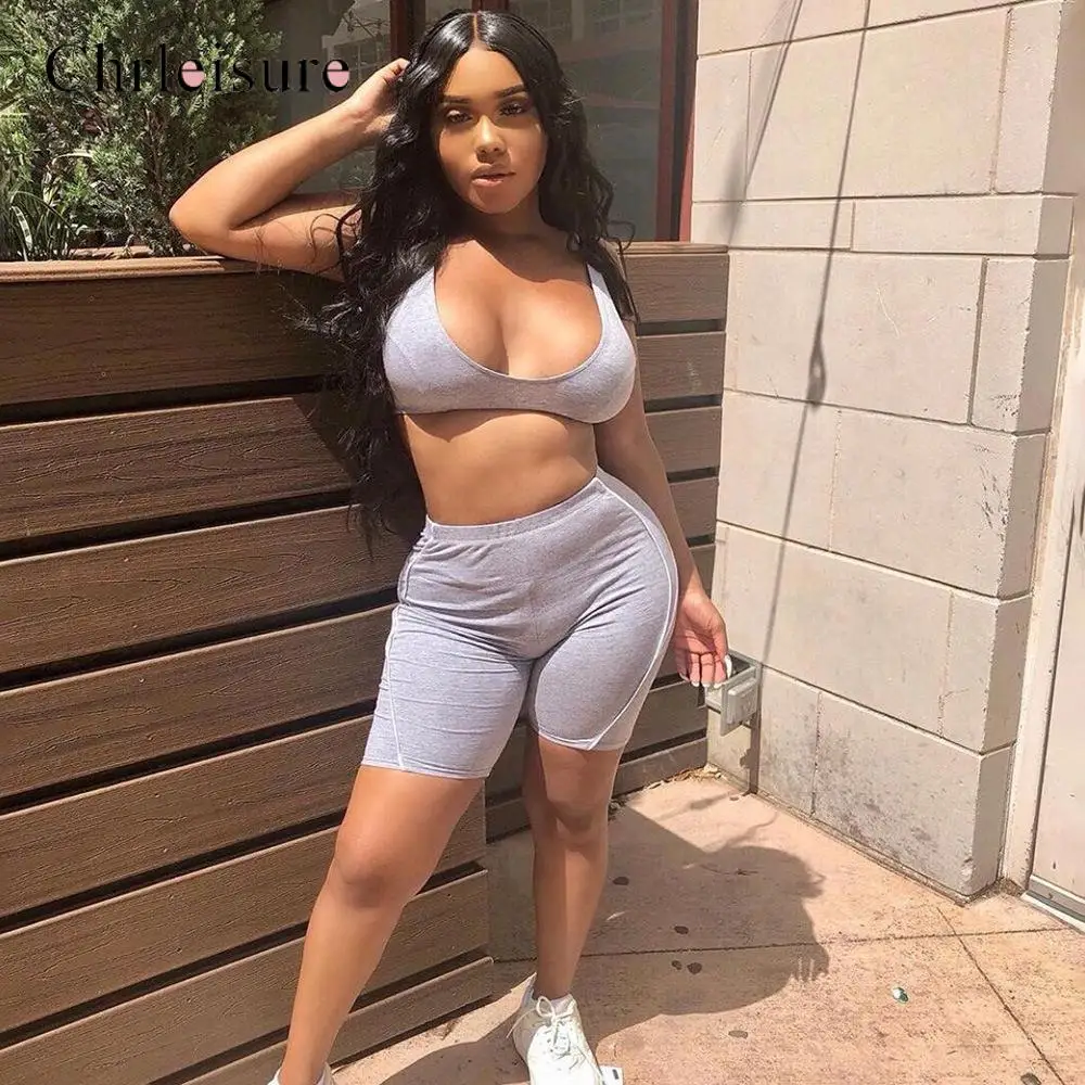 

Women Two Pieces Set Sexy V-neck Strapless Crop Top Reflective Suit Striped Patchwork Outfit Elastic Skinny Short Tracksuit