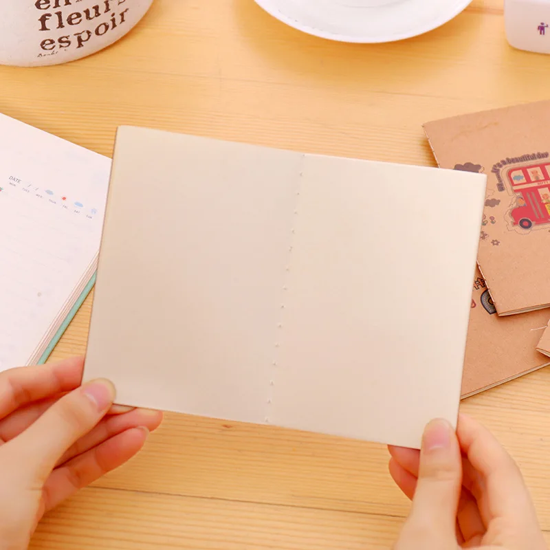 32 pages Kraft paper retro 64K small book Mini pocket notepad Blank inner page car line small gifts 32 pages Kraft paper retro 64K small book Mini pocket notepad Blank inner page car line small gifts