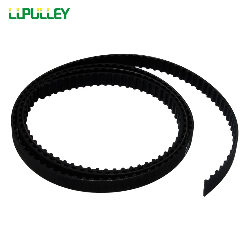 LUPULLEY XL15 Ширина ремня 15 мм черный цвет стальной сердечник резиновый Стекловолоконный Ремень ГРМ резиновый ремень ГРМ для ЧПУ