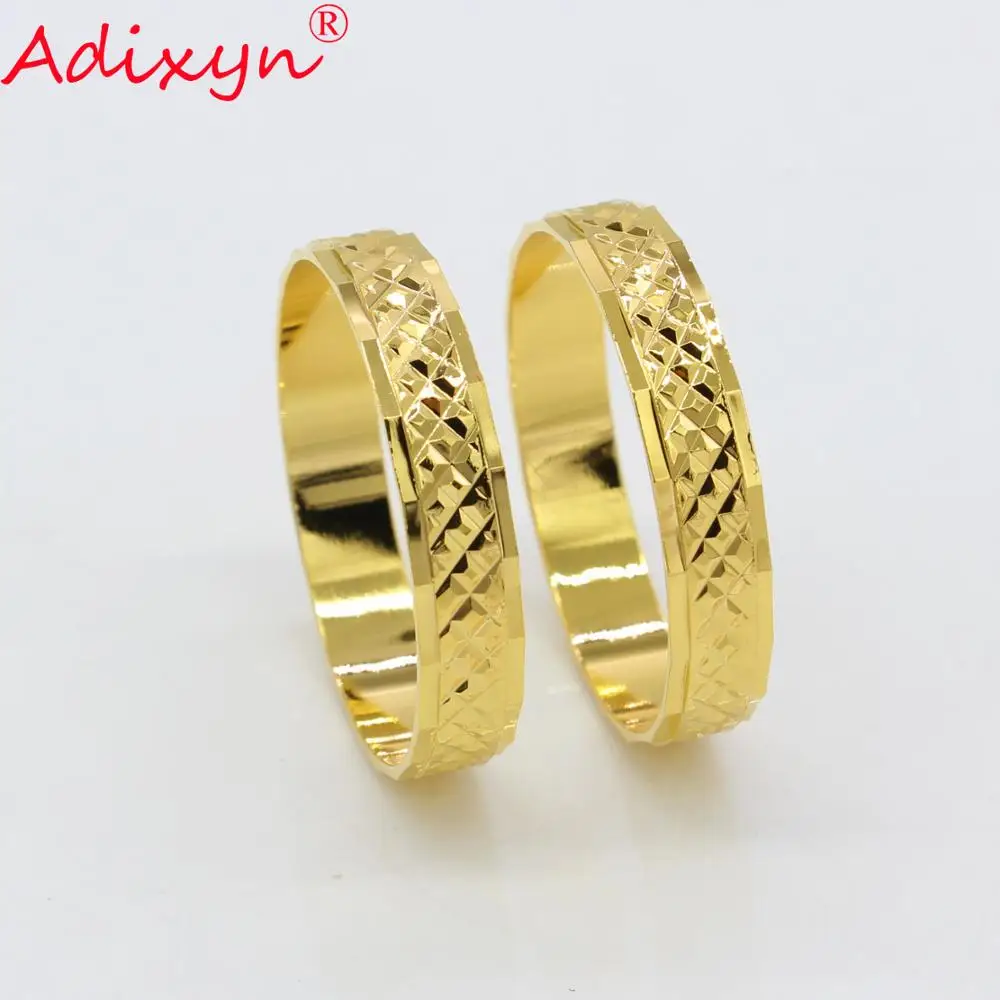 

Adixyn 2pcs Exquisit Pattern baby Bangle&bracelet for Boys/Girls/Kids Children's Birthday Gift Jewelry N080813