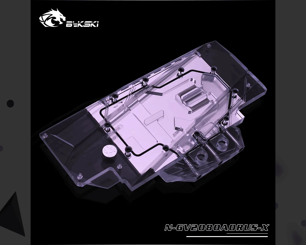 Bykski N-GV2080AORUS-X, полное покрытие видеокарты блок водяного охлаждения для Gigabyte AORUS RTX2080 Xtreme 8G/RTX2070 Xtreme