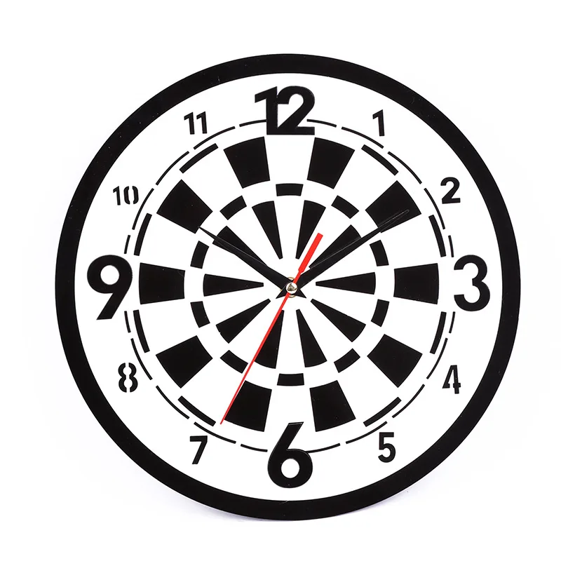Creative Round Wall Clock Modern Design Living Room Vintage Gift Idea Horloge Decor BB60 | Дом и сад