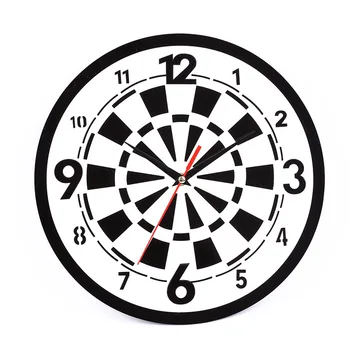 

Creative Round Wall Clock Modern Design Living Room Vintage Gift Idea Wall Clock Horloge Modern Decor BB60