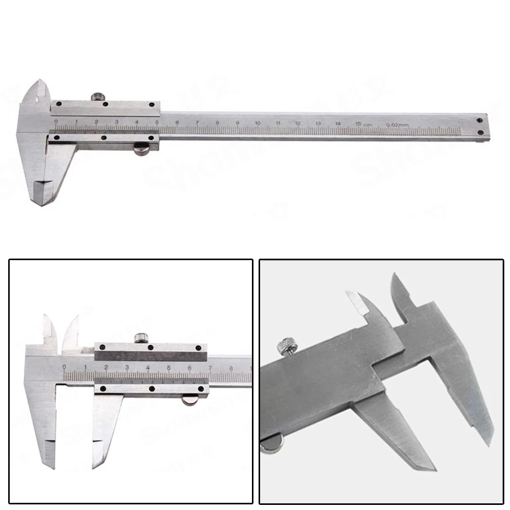 Stainless Steel 0-150 mm Vernier Caliper Gauge Micrometer Ruler Paquimetro Oil Standard Metric | Автомобили и мотоциклы