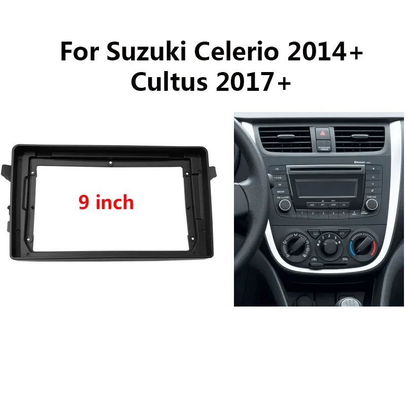 

Автомобильный радиоприемник 2 Din для SUZUKI Celerio/Culture, автомобильный стереоприемник CD/DVD, крепление для приборной панели, Центральный держатель консоли