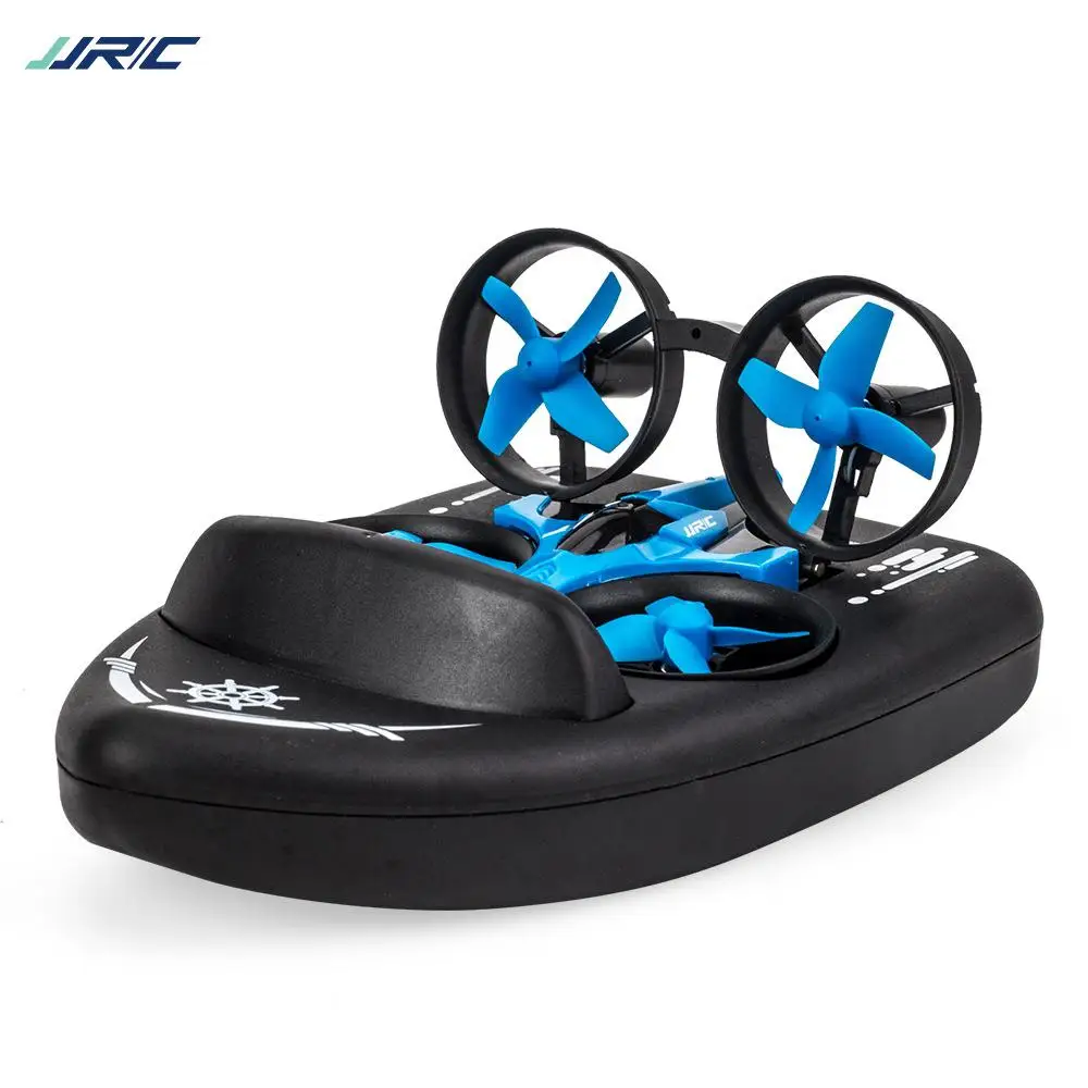 

GloryStar JJRC H36F Mini Drone TERZETTO 3 in 1 Water GroundAir Mode 3-mode Altitude Hold Headless Mode Quadcopter Gift for Kids