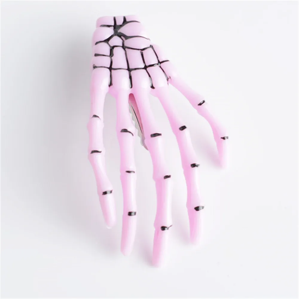 ladies headband Skeleton Claw Skull Hand Hair Clip Hairpin Zombie Punk Horror Bobby Pin Barrette Hair Clips Hair Pins Hair Accessories bride headband Hair Accessories