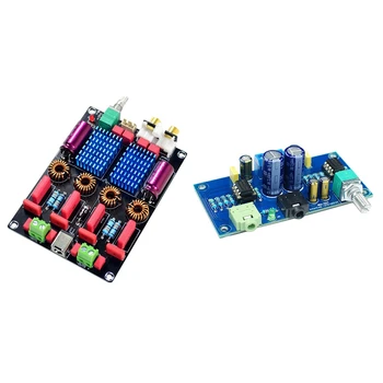 

1 Pcs Tpa3116 2.0 Dual Chip Wima Power Amplifier Board & 1 Pcs 47 Earphone Amplifier 2 Channel Headphone Amplifier