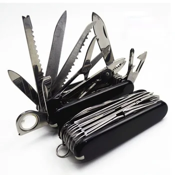 17 in 1 Mini Swiss Fold Army EDC Gear Knife Survive Pocket Camp Outdoor Champ Tool Multipurpose Outdoor Tools 1