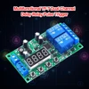 Yf-7 Multifunctional Dual Channel Delay Relay Module Board Pulse Trigger Cycle Timer 0.01s-999m Delay Time Adjustable 7-30v Dc 3