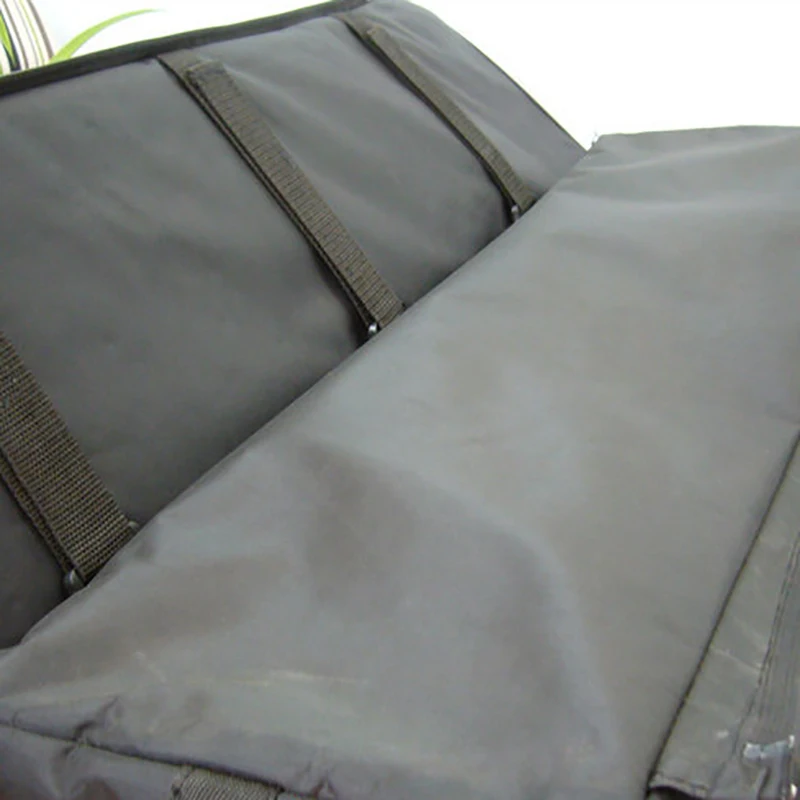 Canoe Inflatable Boat Seat Storage Bag with Padded Seat Cushion