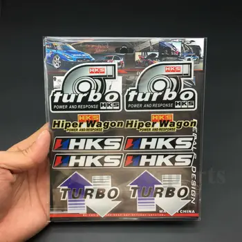 

HKS Turbo Power And Response Auto Car Trunk Tailgate Emblem Badge Decal Sticker