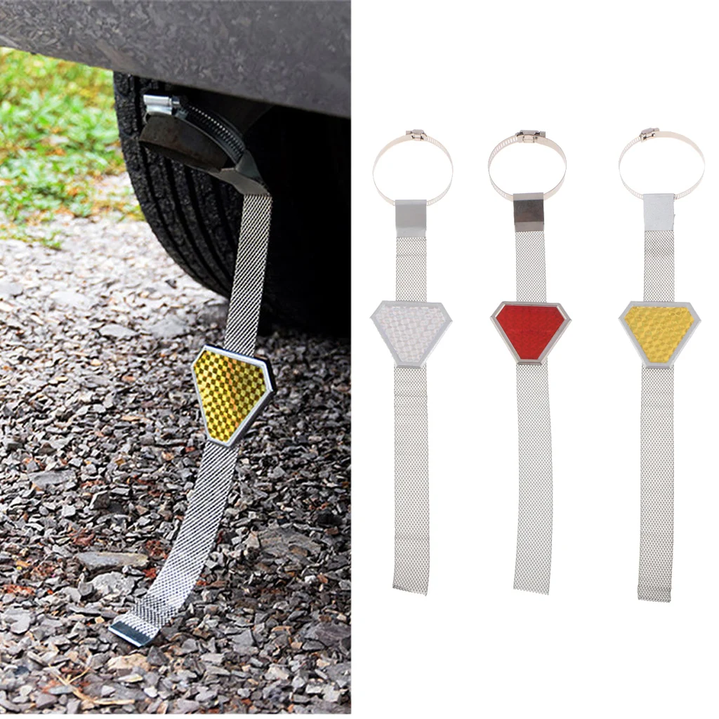 2 шт. антистатический ремень для автомобиля светоотражающий заземляющий