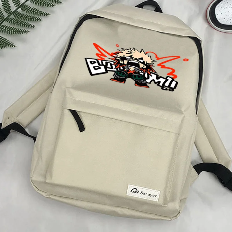 Моя геройская академия боку нет героев академии Bakugou mochila дорожный дизайнерский