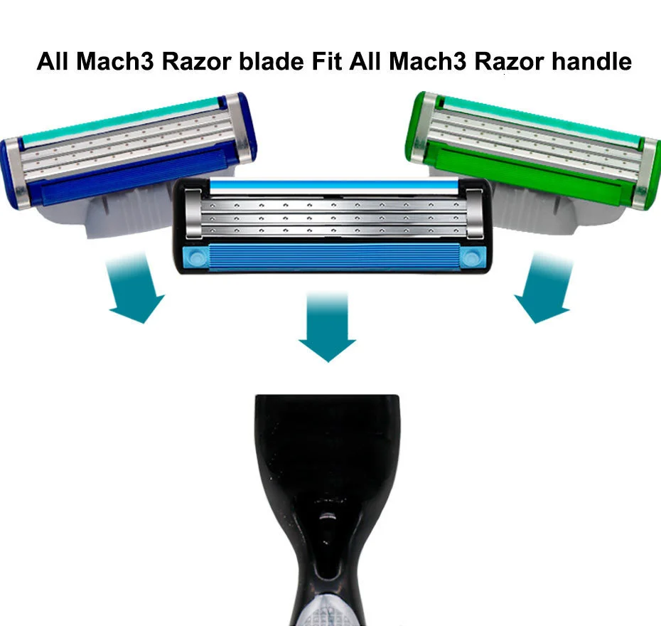 6 Razor blade for Gillette Mach3 Turbo.jpg_.webp