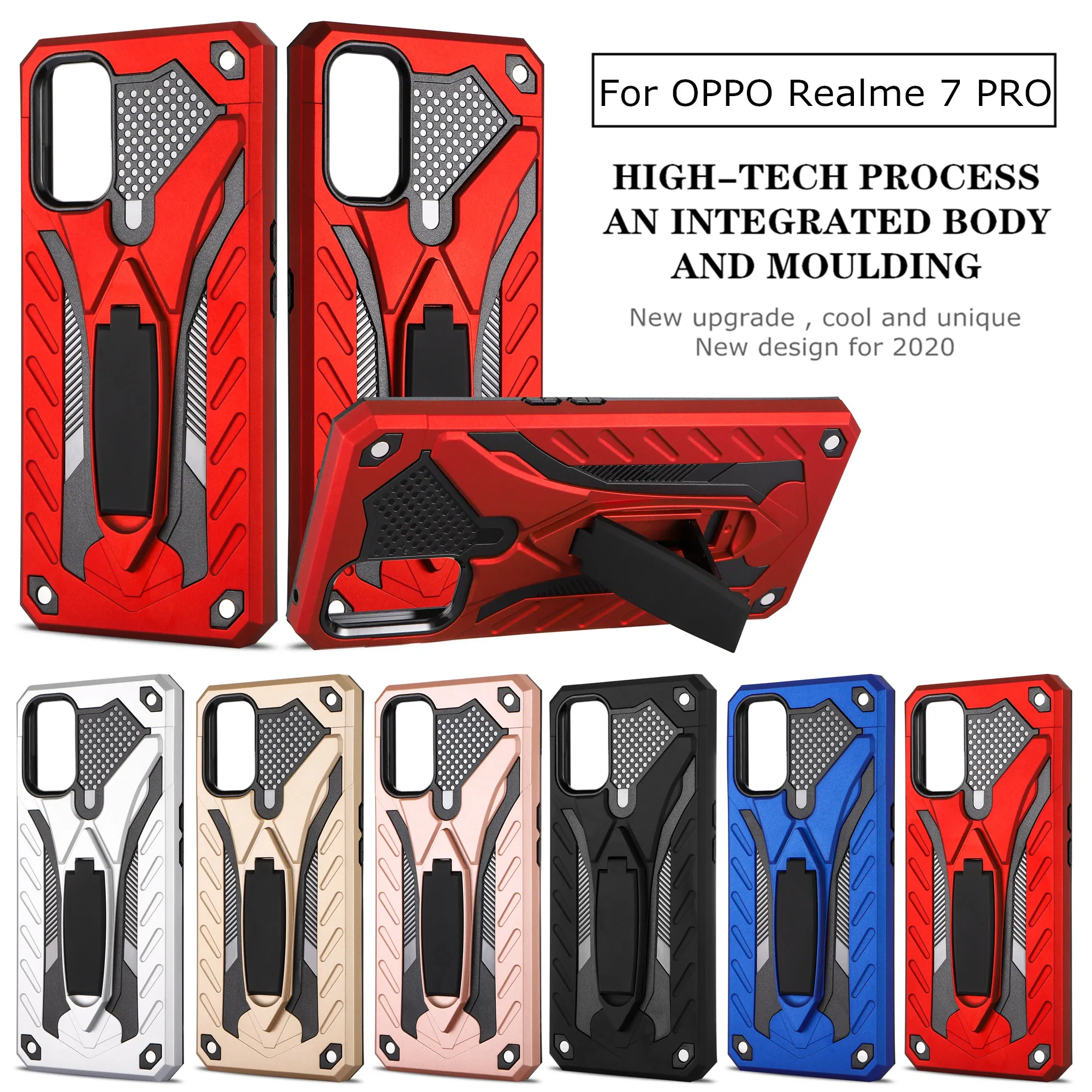 Противоударный чехол-Броня чехол для телефона Oppo realme7 Pro F9 A7x K1 RealMe X RenoZ 2F 2Z 5G